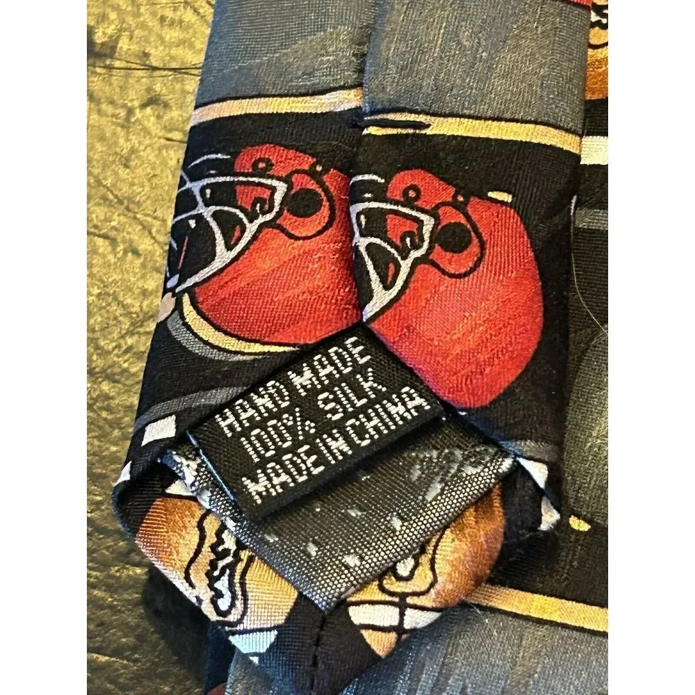 Keith Daniels Play Ball‎ Series Football Novelty Silk Necktie
